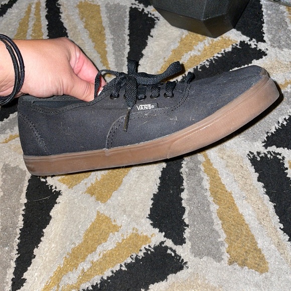 Brand new black vans with brown bottom - Picture 2 of 3